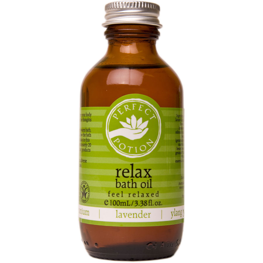Relax Bath Oil 100ml - Click Image to Close